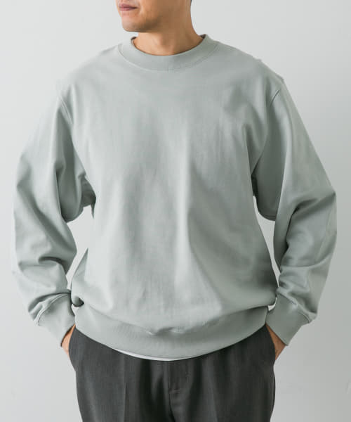 STILL BY HAND　Pivot sleeve sweat shirts