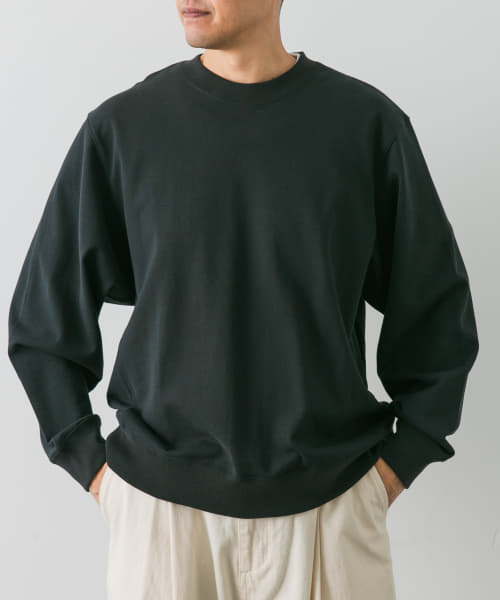 STILL BY HAND　Pivot sleeve sweat shirts