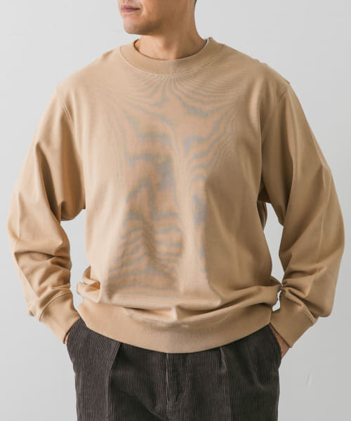 STILL BY HAND　Pivot sleeve sweat shirts