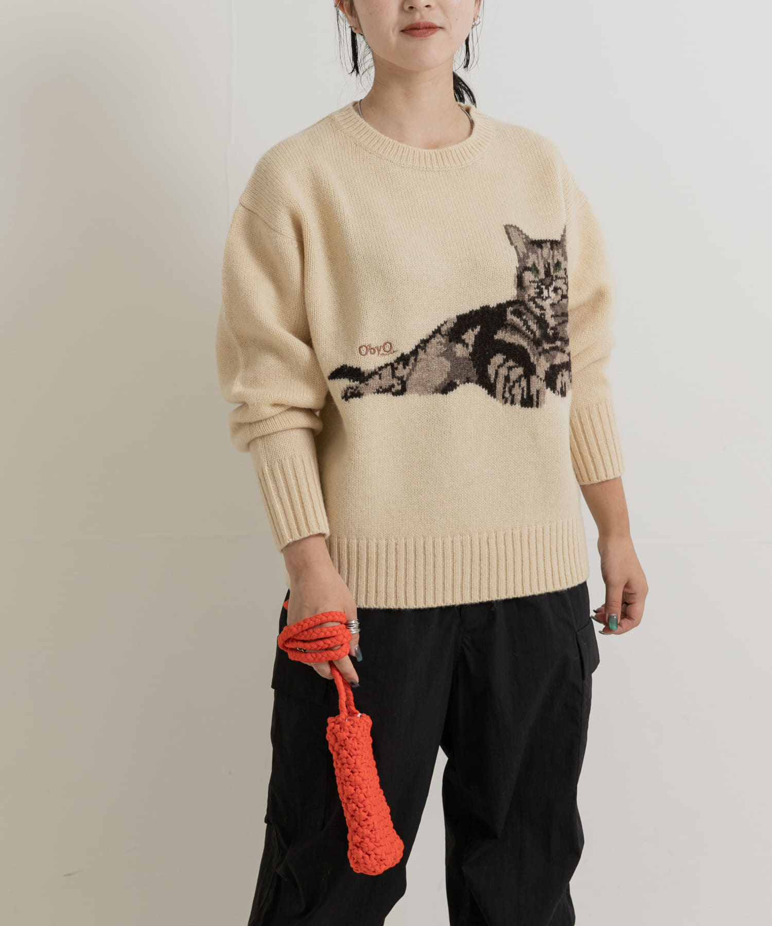 77circa intarsha Knitting sweater[77-oo23aw01-T37]｜URBAN RESEARCH