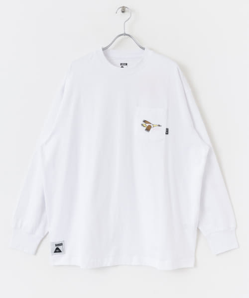 POLeR　GOOSEY POCKET LONG-SLEEVE T-SHIRTS