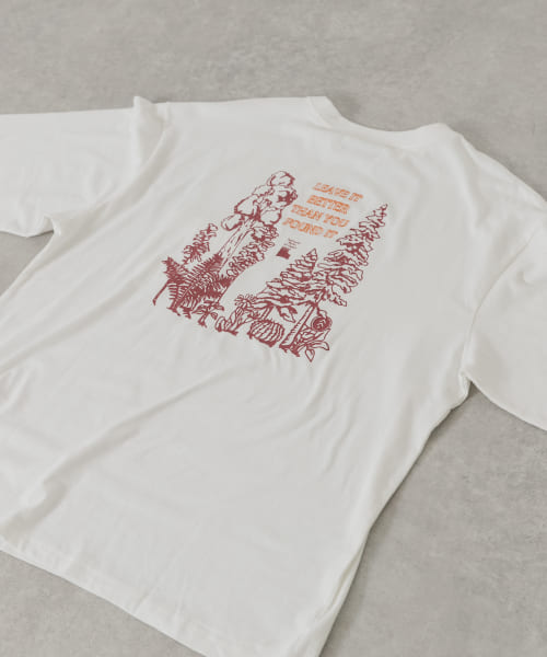 PARKSPROJECT　FEEL THE EARTH LONG-SLEEVE T-SHIRTS