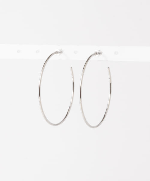 シンプルフープピアス