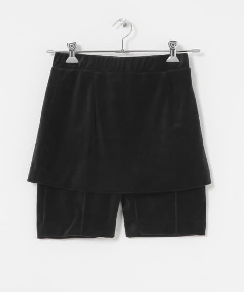 Po/　Velor skirt leggings