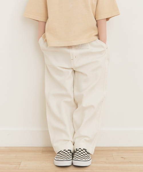 ツイルタックストレートパンツ(KIDS)