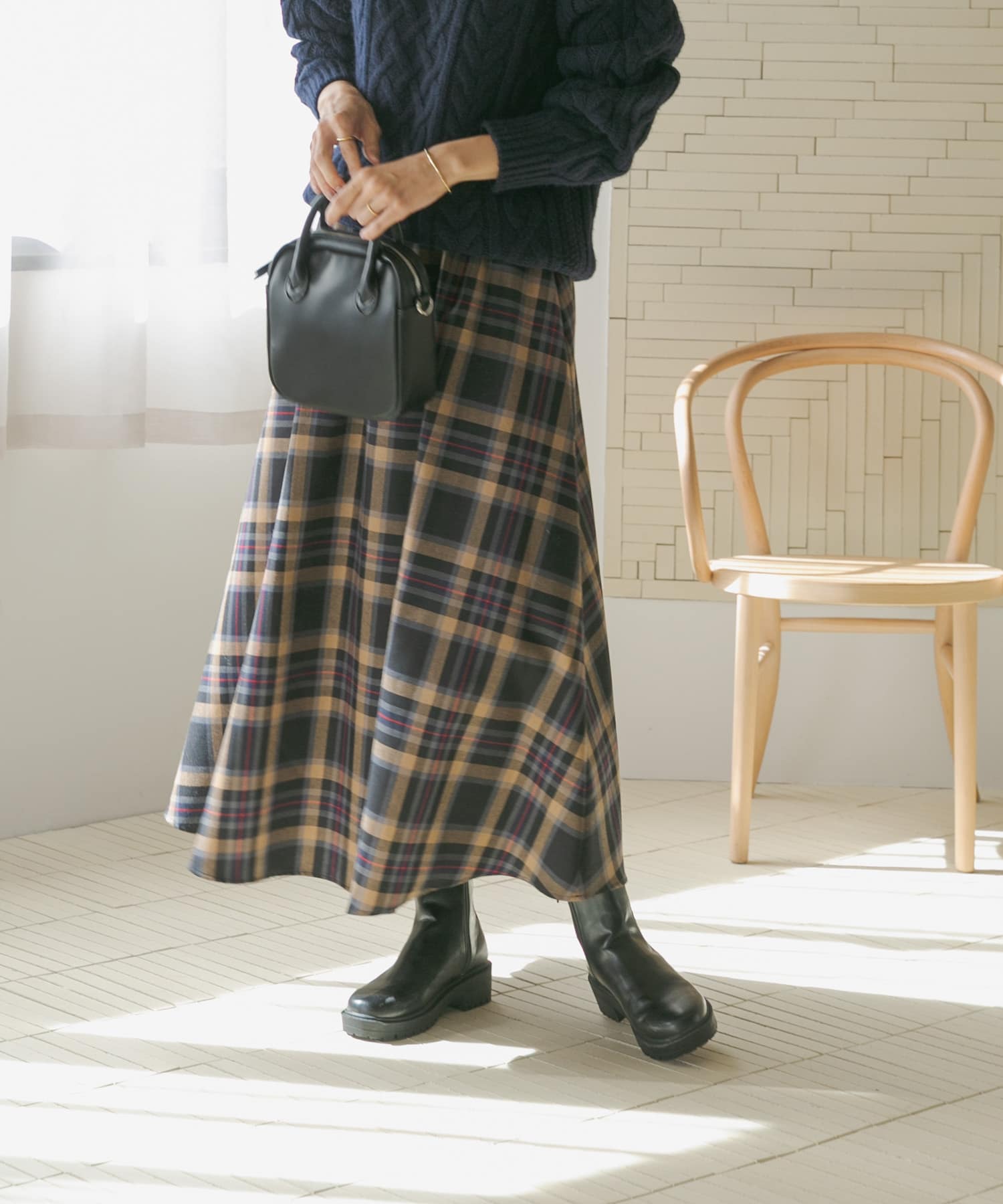 別注』O'NEIL OF DUBLIN×DOORS WOOLSWINGSKIRT[801-DW37]｜URBAN