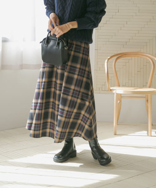 『別注』O'NEIL OF DUBLIN×DOORS　WOOLSWINGSKIRT