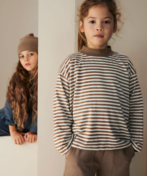 GRAY LABEL　HIGH NECK LONG-SLEEVE T-SHIRTS