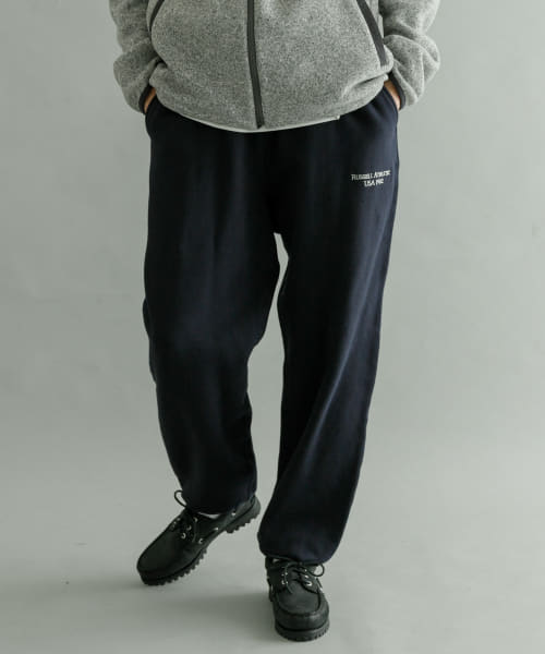 『別注』RUSSELLATHLETIC×UR　起毛SWEAT PANTS
