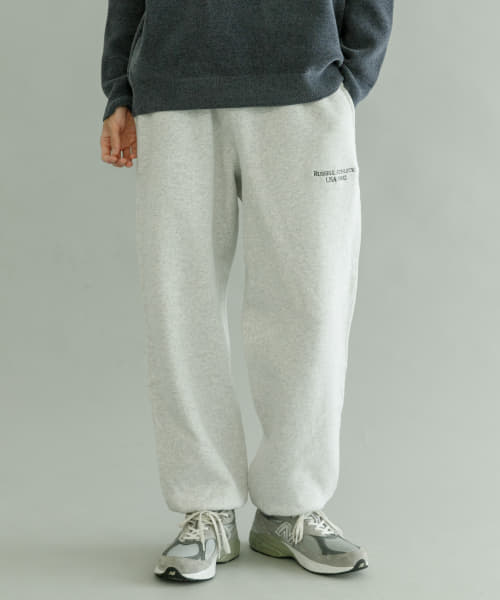 『別注』RUSSELLATHLETIC×UR　起毛SWEAT PANTS