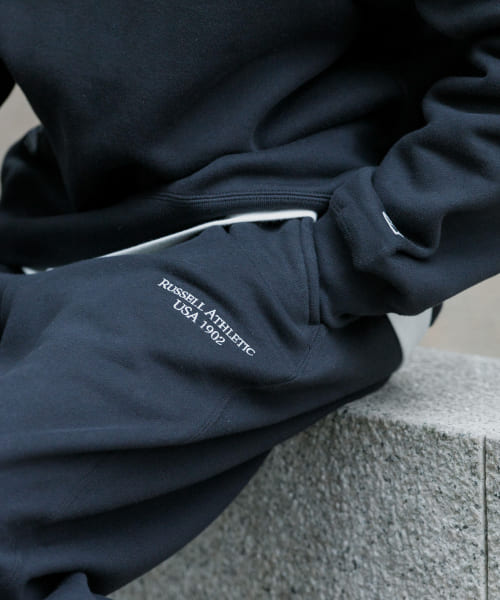 『別注』RUSSELLATHLETIC×UR　起毛SWEAT PANTS