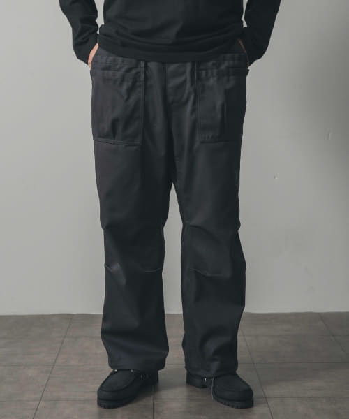 SASSAFRAS　Overgrown Fatigue Pants