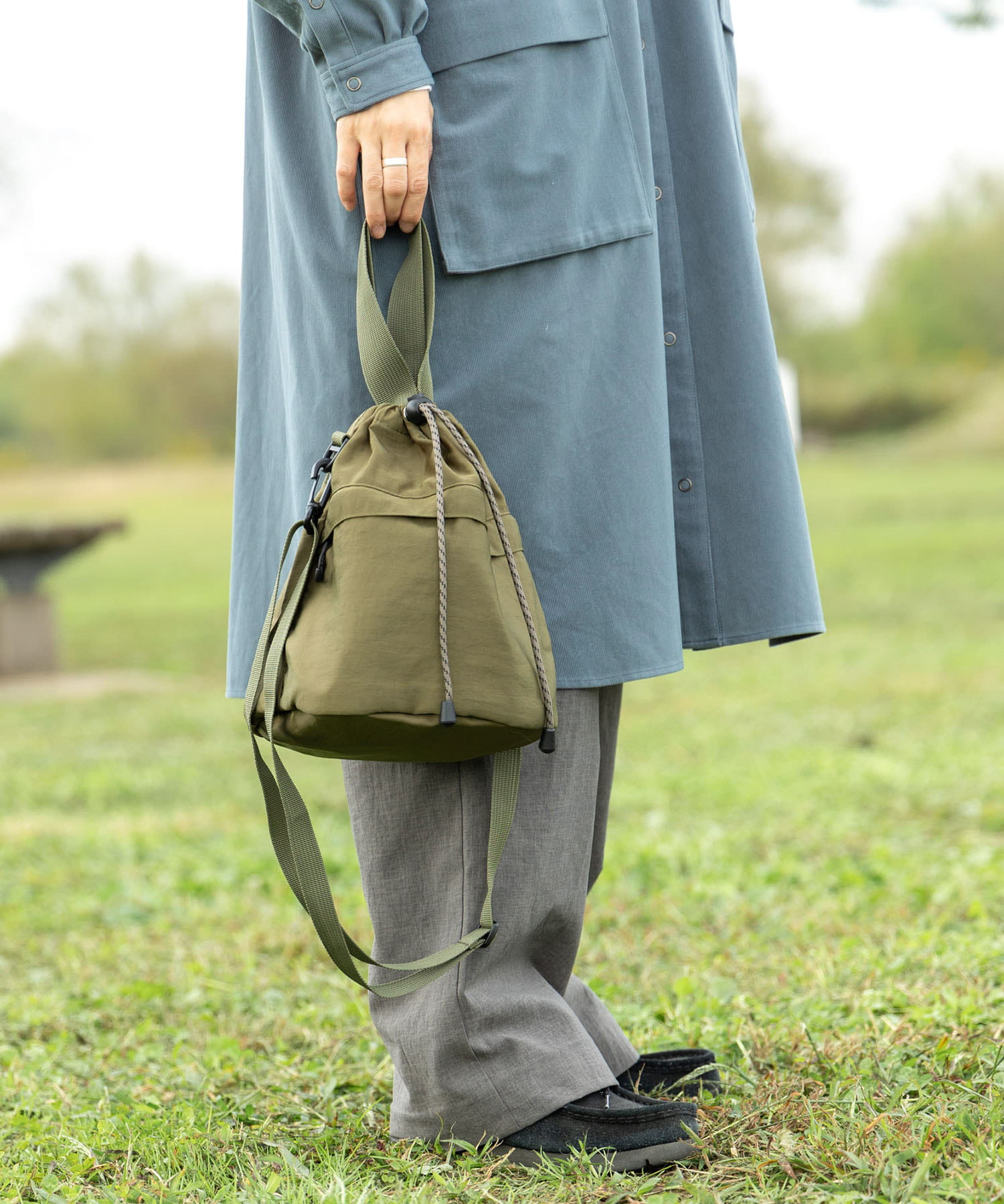 2WAY SHOULDER BAG 若く OMMO