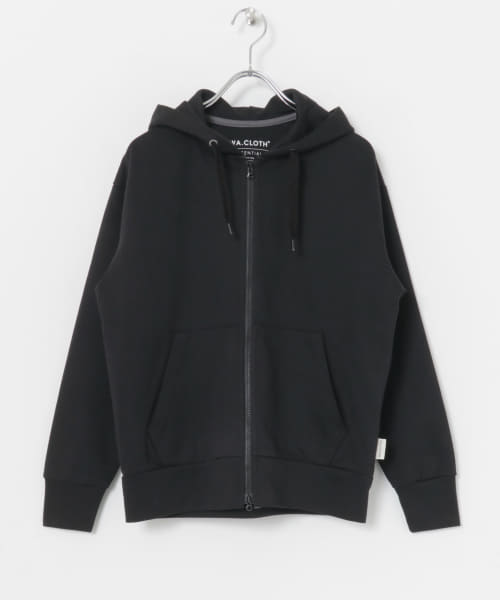 WA.CLOTH　HYBRID SWEAT ZIP HOODY