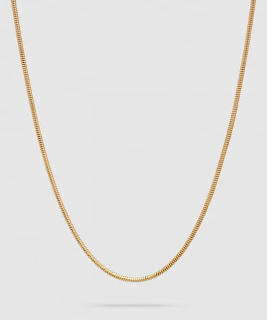 TOM WOOD　Snake Chain Slim Gold