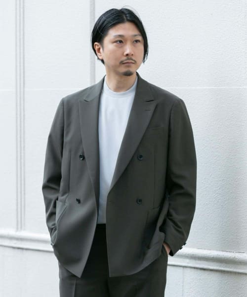 『イージーケア』LIFE STYLE TAILOR　4WAYストレッチコンフォータブル Wジャケット