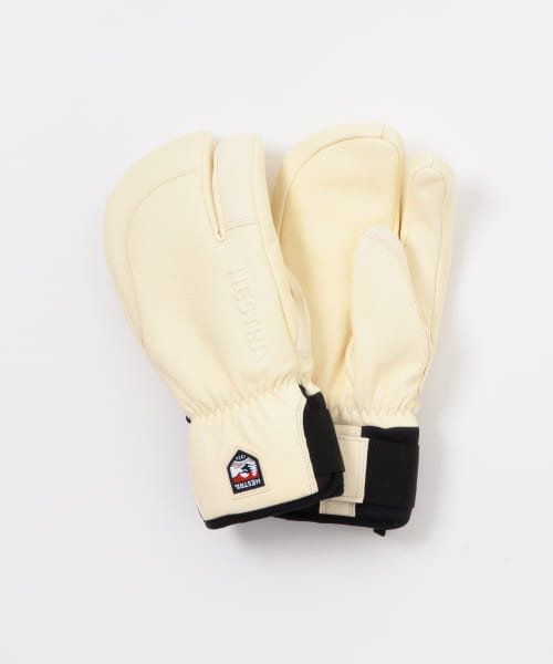 HESTRA　3-Finger Full Leather Sh