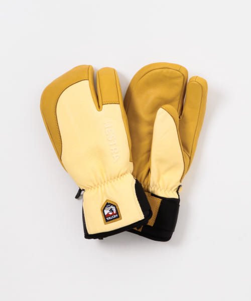HESTRA　3-Finger Full Leather Sh