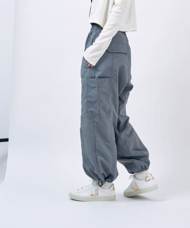 ナナナナサーカ( 77circa ) CIRCA MAKE DEEP TWO TUCK TROUSERS