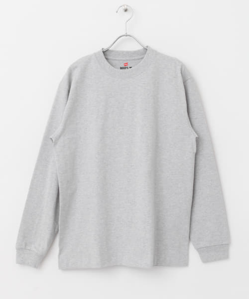 Hanes　BEEFY LONG SLEEVE T-SHIRTS