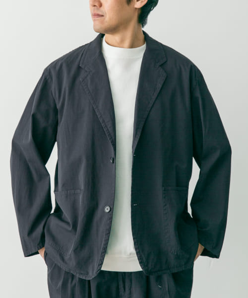 STILL BY HAND　Garment-dye 2B jacket