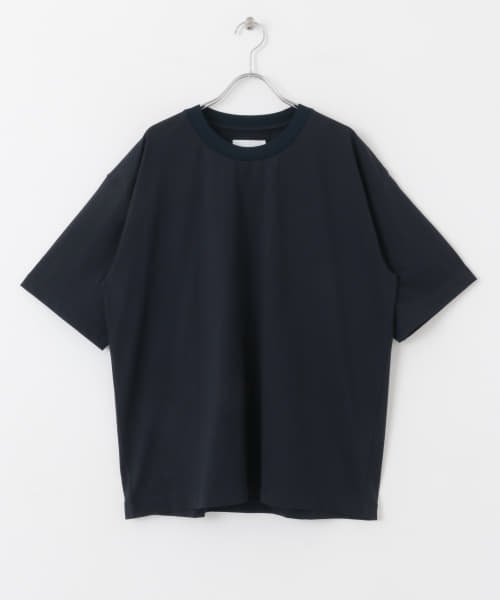 STILL BY HAND　Knitted rib t-shirts