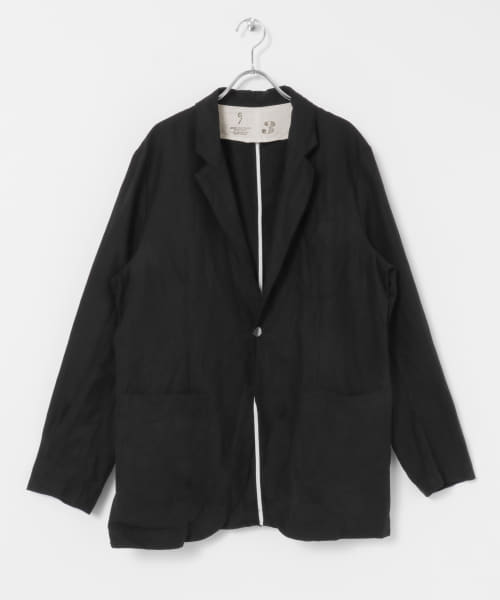 Gurank　Lapel work Jacket Linen