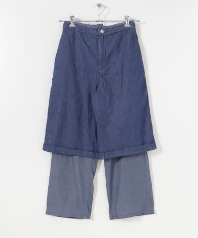 LIVINGTONE DOLK4 - Flair culottes[UW45-LTDOLK406]｜URBAN