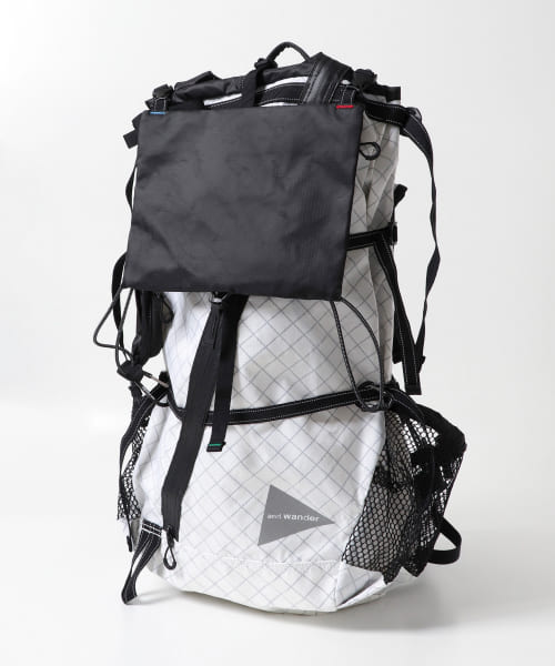 and wander　ECOPAK 40L backpack