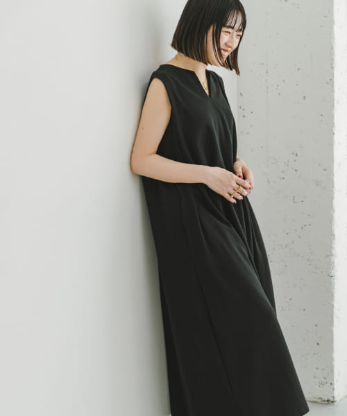[ITEMS][カットミラノノースリーブワンピース]