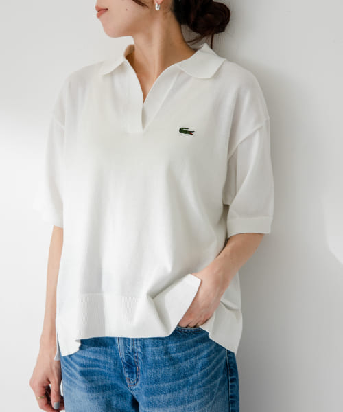 LACOSTE　スキッパーシャツ