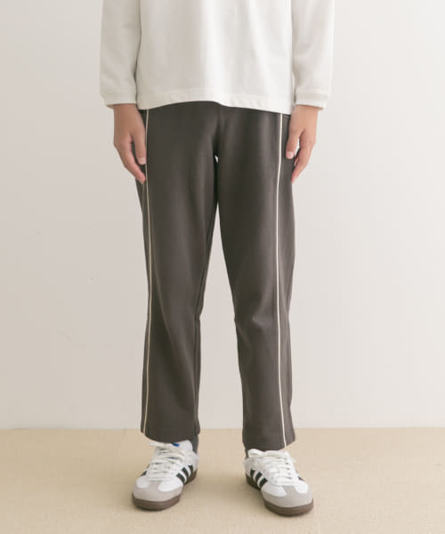 『WEB/一部店舗限定』裏毛切替ラインパンツ(KIDS)