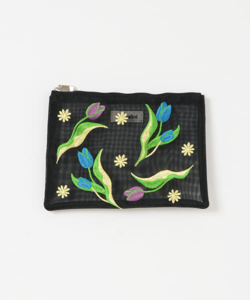 Casselini　チュール刺繍ポーチ