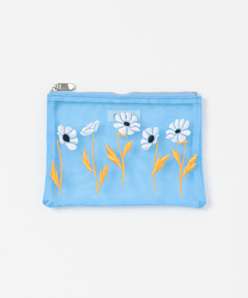 Casselini　チュール刺繍ポーチ