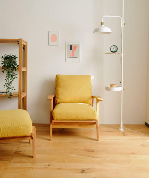 BOTHY　Chiffon Sofa 1P オーク無垢材