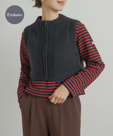別注』KHWOPA SPIRIT×DOORS ショート丈ZIPベスト[DW47-FW24DR02]｜URBAN RESEARCH公式ファッション通販