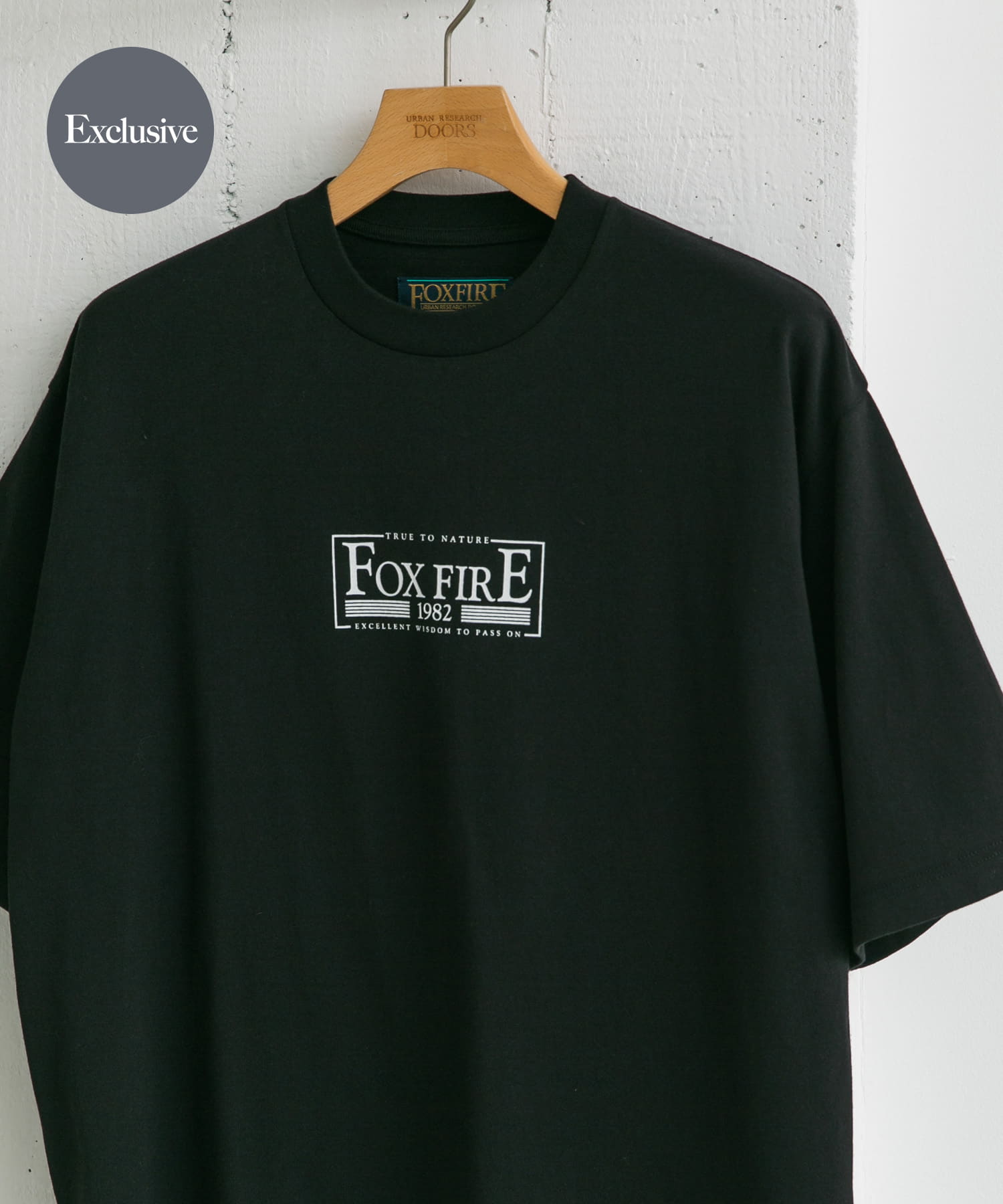 別注』Foxfire×DOORS 胸ロゴプリントTシャツ[DR45-11H537