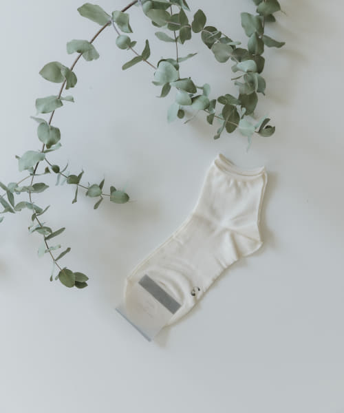 『WEB限定』meri ja kuu　3足目シルク(単品)