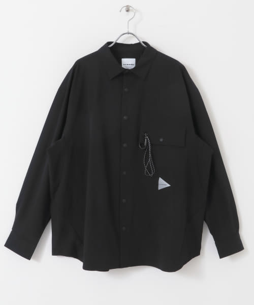 and wander　light w cloth shirts