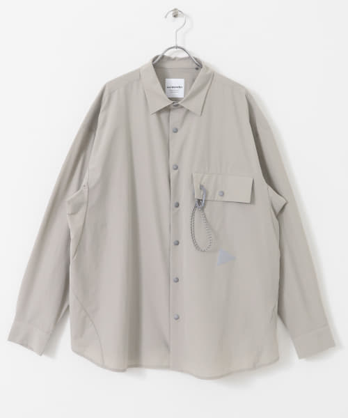 and wander　light w cloth shirts