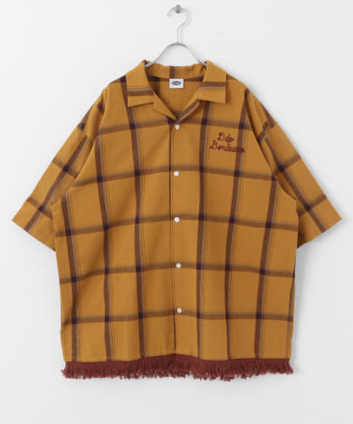 ddp　FRINGE CHECK SHIRTS