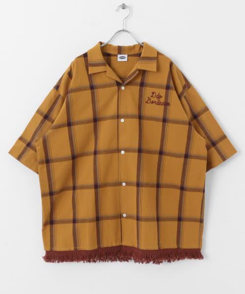ddp　FRINGE CHECK SHIRTS