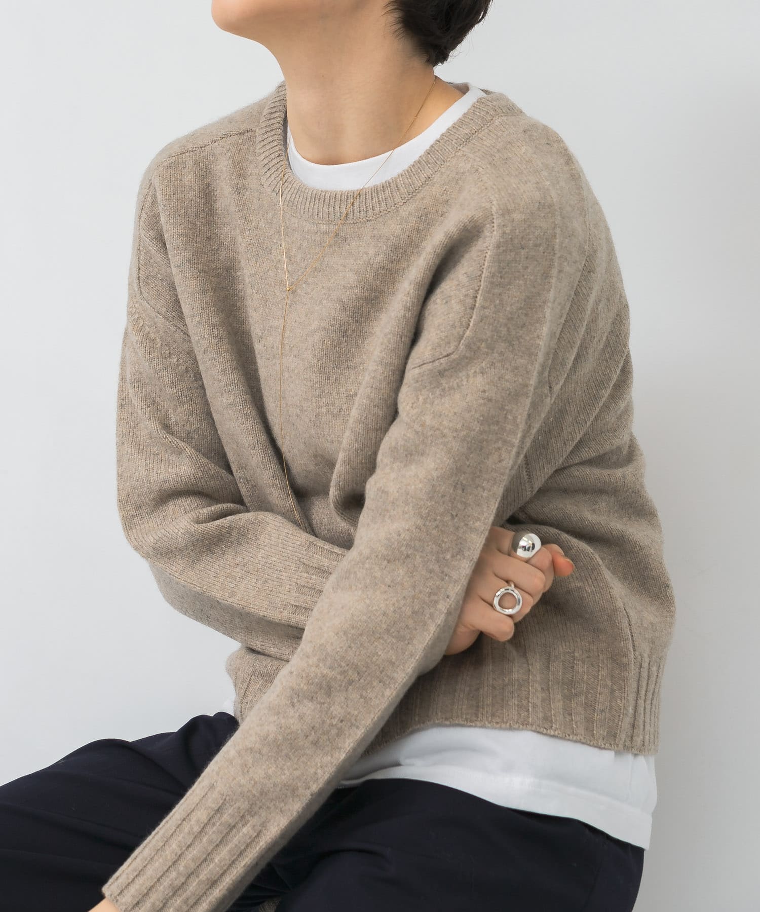 登場! HAMILTON WOOL クルーネックニット[UR47-22T019]｜URBAN トップス