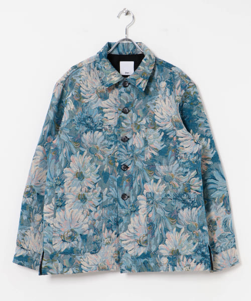 &her　Jacquard Jacket