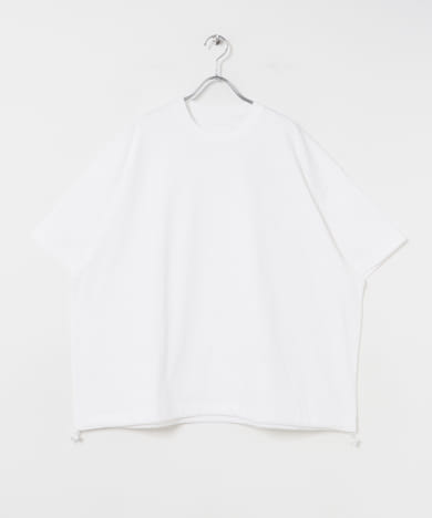 dDdDdDd　BIG DRAWSTRING SHORT-SLEEVE T-SHIRTS