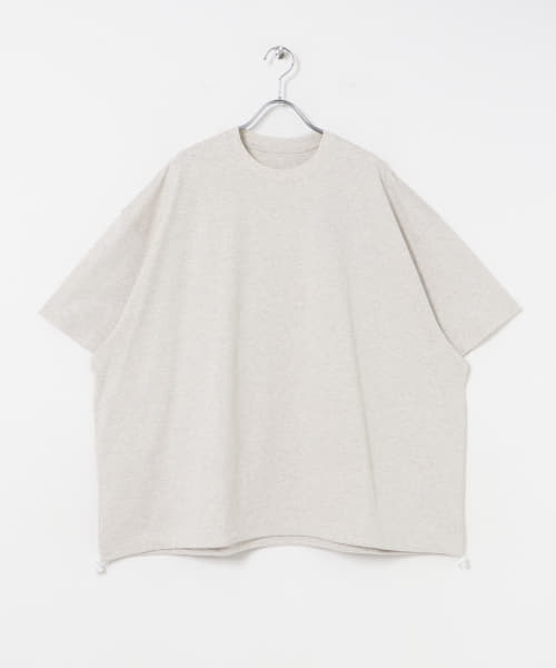 dDdDdDd　BIG DRAWSTRING SHORT-SLEEVE T-SHIRTS