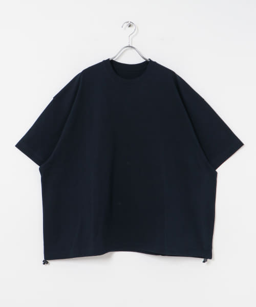 dDdDdDd　BIG DRAWSTRING SHORT-SLEEVE T-SHIRTS