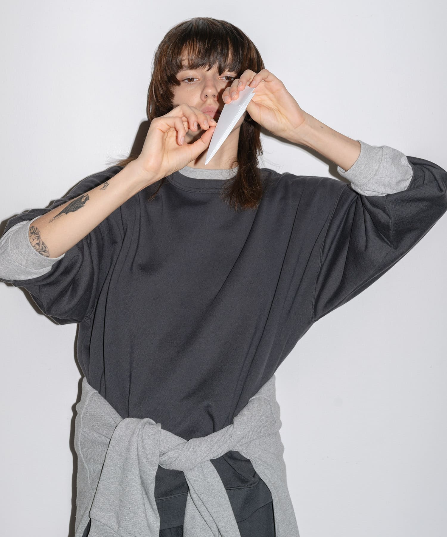 dDdDdDd LUX STANDARD CREW SWEAT[UD47-11H026]｜URBAN RESEARCH