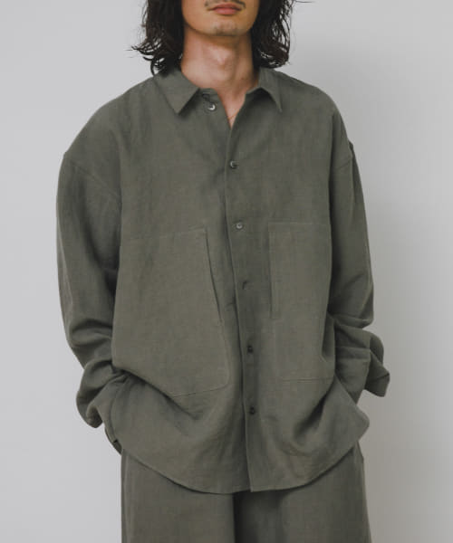 POLYPLOID　SHIRT JACKET C