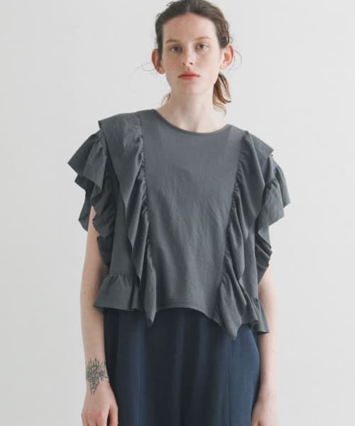 [LAATO][frill frill tee]